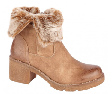 Alternative Stores -Tan Brown Ankle Boot